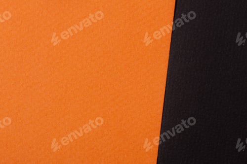 Preview: Orange And Black Paper Background