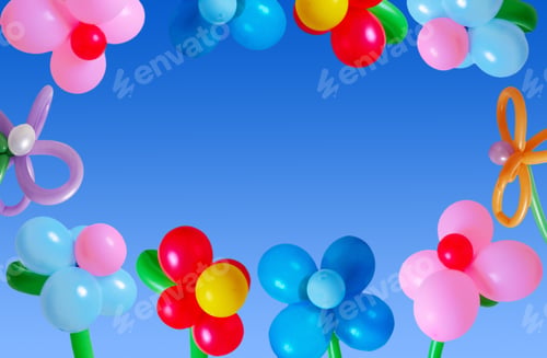 Preview: Balloon On Background Sky
