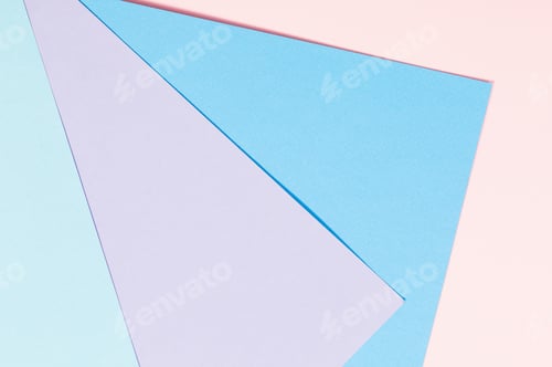 Preview: Four Pastel Color Paper Sheet Background
