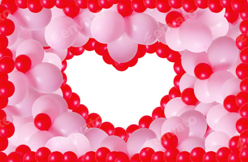 Preview: Balloon In Form Heart