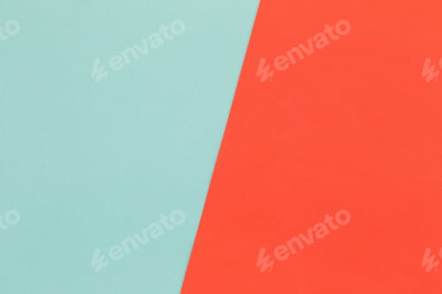 Preview: Geometric Red And Green Paper Background