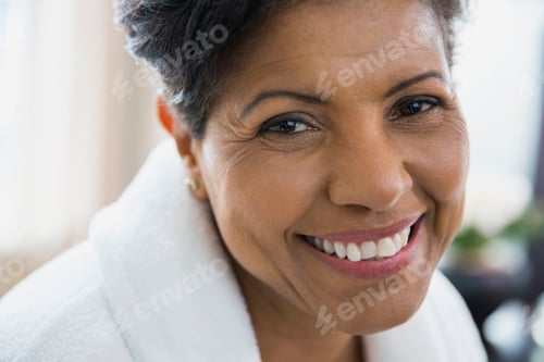 Preview: Close Up Portrait Of Smiling Woman