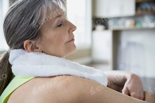 Preview: Close Up Of Relaxed Woman
