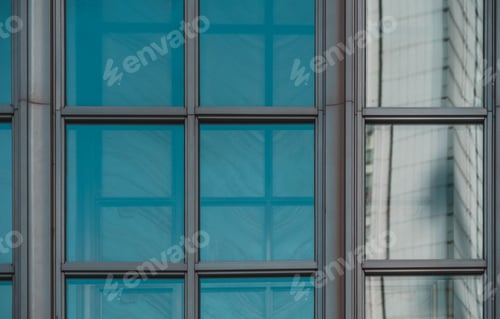 Preview: Modern Office Building Close Up In Hong Kong