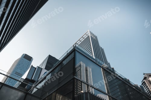 Preview: Modern Commercial Building Close Up