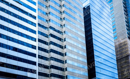 Preview: Modern Office Building Detail, Glass Surface