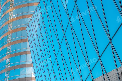Preview: Modern Office Building Close Up In Hong Kong
