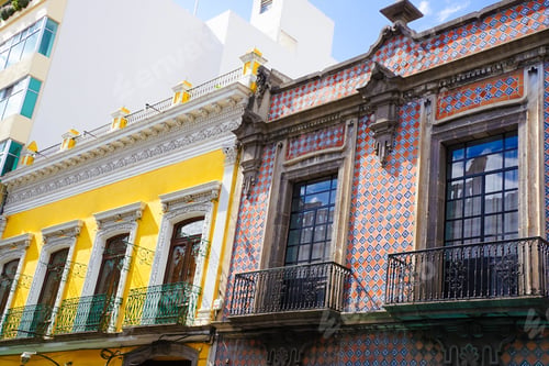 Preview: Historic Unesco List Town Of Puebla In Central Mexico