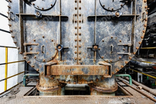 Preview: The Old Factory Abstract Background Of Industrial Equipment