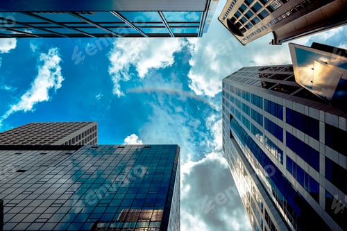 Preview: Modern Office Building Detail, Glass Surface