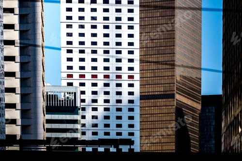 Preview: Windows Of Commercial Building In Hong Kong
