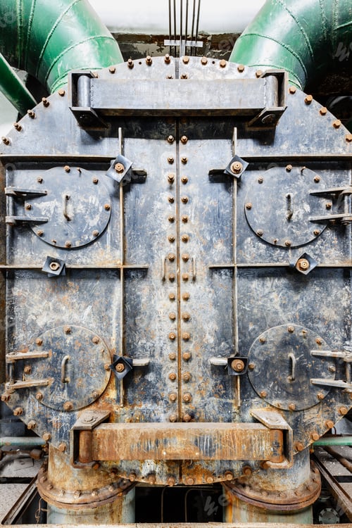 Preview: The Old Factory Abstract Background Of Industrial Equipment