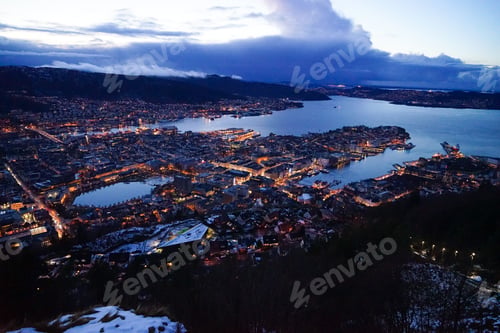 Preview: Bergen City At Night