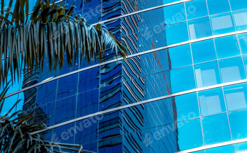Preview: Modern Office Building Detail, Glass Surface