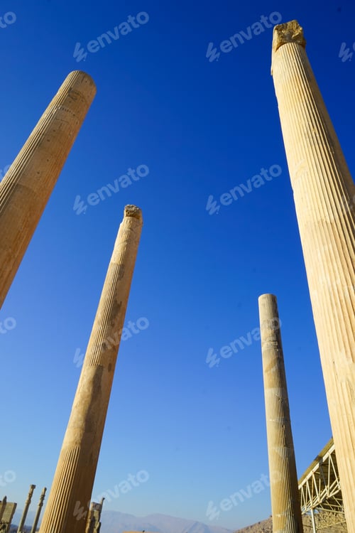 Preview: Persepolis, Whose Magnificent Ruins Rest At The Foot Of Kuh-E Rahmat (Mountain Of Mercy) In