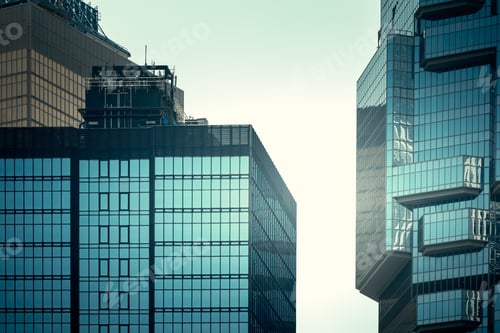 Preview: Modern Office Building Detail, Glass Surface