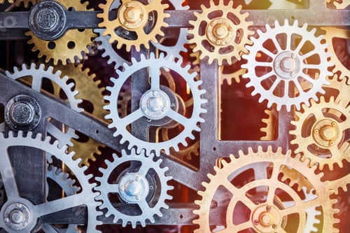 Preview: Industrial Clock Transmission Gear Set Details