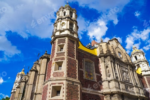 Guadalupe Church In Mexico City