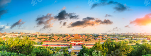 Preview: Panorama Above On The Forbidden City,Beijing,China