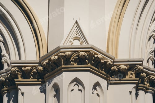 Preview: Old Building Architecture Details; Close Up