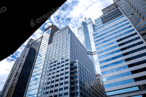 Preview: Modern Office Building Detail, Glass Surface