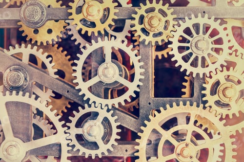 Preview: Industrial Clock Transmission Gear Set Details