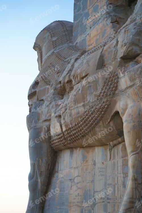 Preview: Sunset At Persepolis, Whose Magnificent Ruins Rest At The Foot Of Kuh-E Rahmat (Mountain Of Mercy)