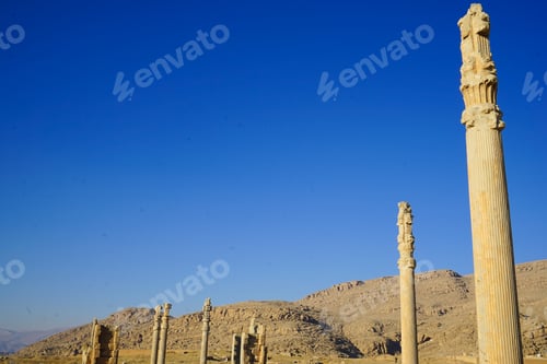 Preview: Persepolis, Whose Magnificent Ruins Rest At The Foot Of Kuh-E Rahmat (Mountain Of Mercy) In
