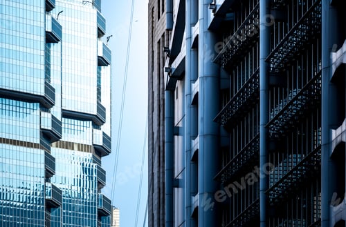 Preview: Windows Of Commercial Building In Hong Kong