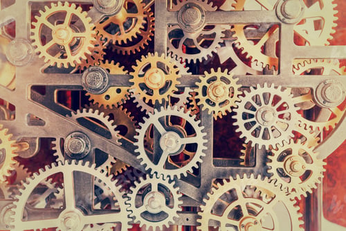 Preview: Industrial Clock Transmission Gear Set Details