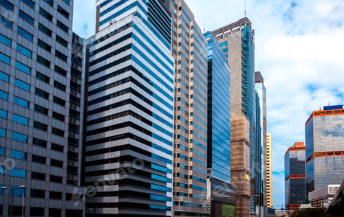 Preview: Modern Office Building Detail, Glass Surface