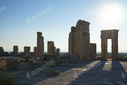 Preview: Persepolis, Whose Magnificent Ruins Rest At The Foot Of Kuh-E Rahmat (Mountain Of Mercy) In
