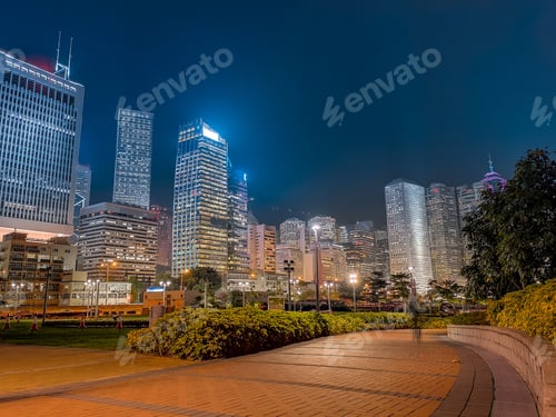 Preview: Hong Kong Cityscape At Night