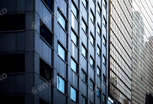 Preview: Windows Of Commercial Building In Hong Kong