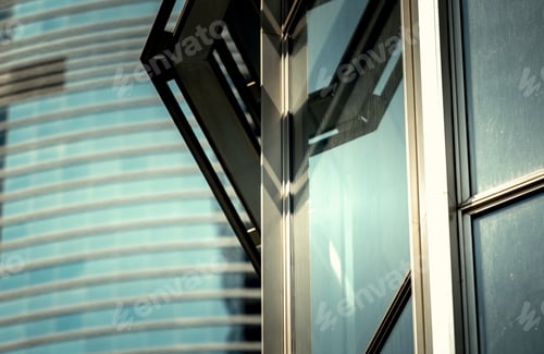 Preview: Modern Office Building Detail, Glass Surface