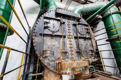 Preview: The Old Factory Abstract Background Of Industrial Equipment