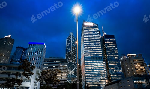 Preview: Hong Kong Cityscape At Night