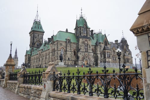 Preview: Parliament Hill In Ottawa With Parliamentary And Departmental Buildings