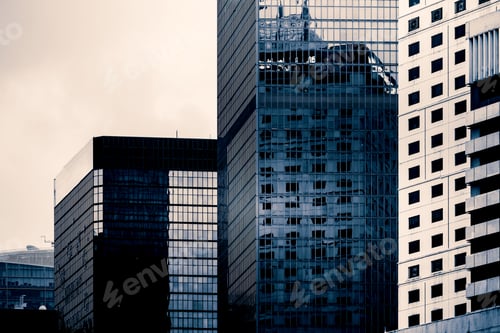 Preview: Office Building Exterior, Modern Architecture, Close Up