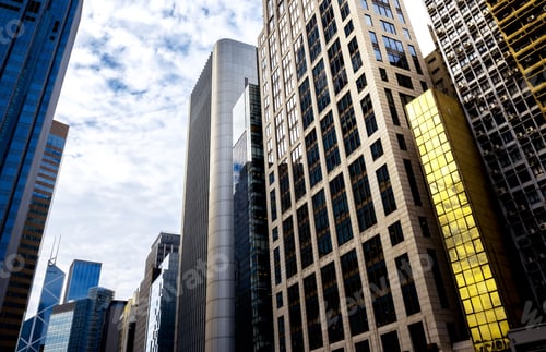 Preview: Modern Office Building Detail, Glass Surface