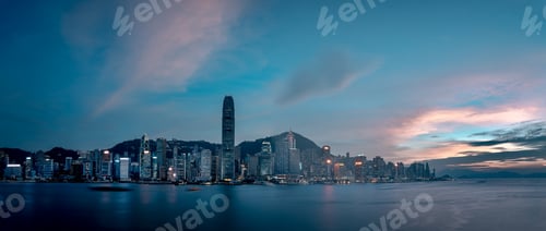 Preview: Cityscape At Victoria Harbour In Hong Kong
