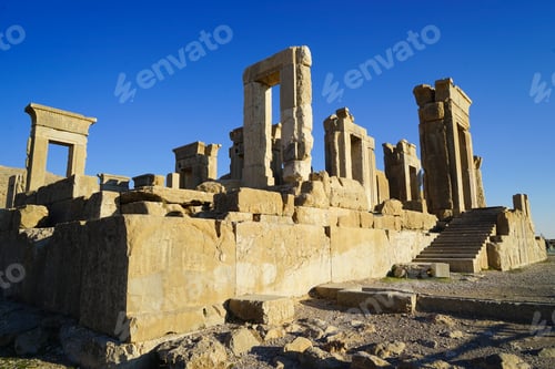 Preview: Persepolis, Whose Magnificent Ruins Rest At The Foot Of Kuh-E Rahmat (Mountain Of Mercy) In