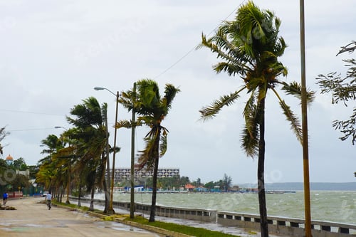 Preview: Cienfuegos World Heritage Unesco Site Town In Cuba During Hurricane Irma 2017 Damage And Destruction