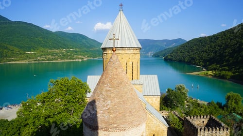 Preview: Ananuri Cathedral And Fort In Georgia.
