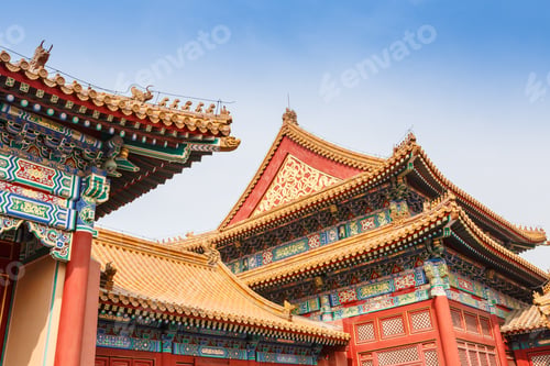 Preview: Forbidden City Traditional Building In Beijing,China