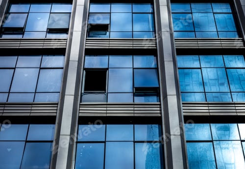 Preview: Modern Commercial Building Close Up