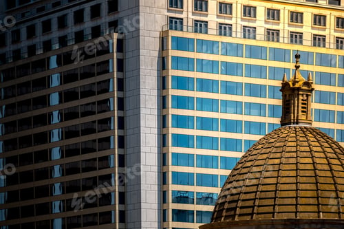 Preview: Modern Office Building Detail, Glass Surface