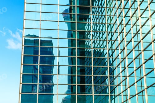Preview: Modern Office Building Detail,Glass Surface