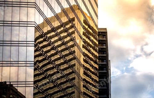 Preview: Office Buildings Stretch Up To The Sky In Hong Kong