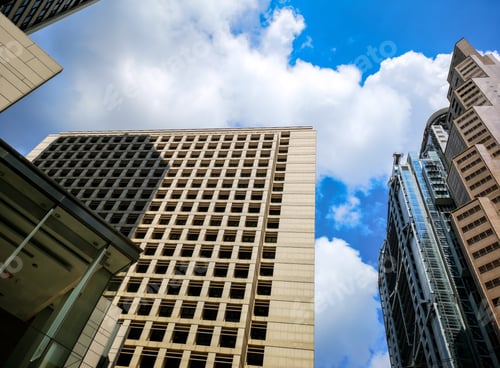 Preview: Modern Office Building Detail, Glass Surface